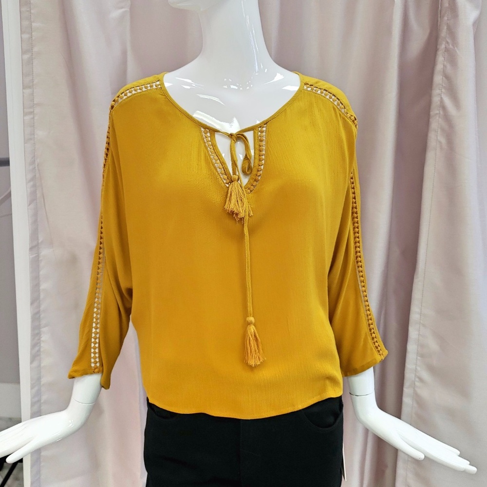 Gold Dolman Top